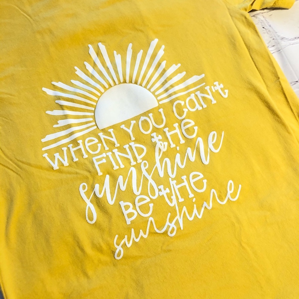 Sunshine Teacher Tee Size Small